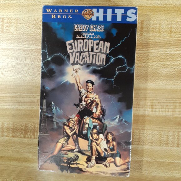 National Lampoon's European Vacation 1985 VHS Chevy Chase Heckerling John Hughes - Picture 1 of 8